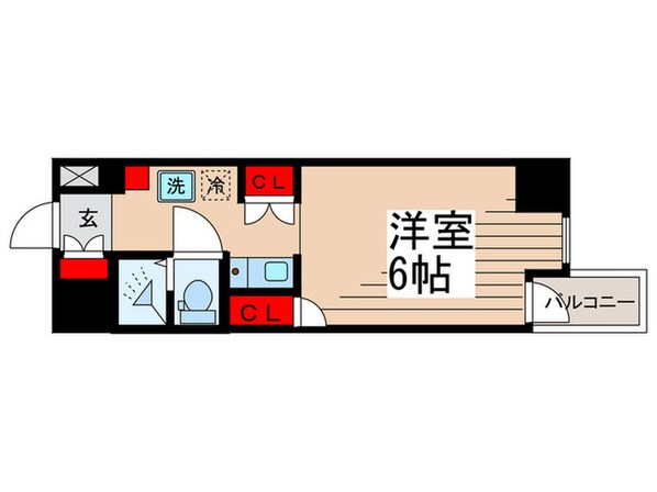 アーツ白河の物件間取画像